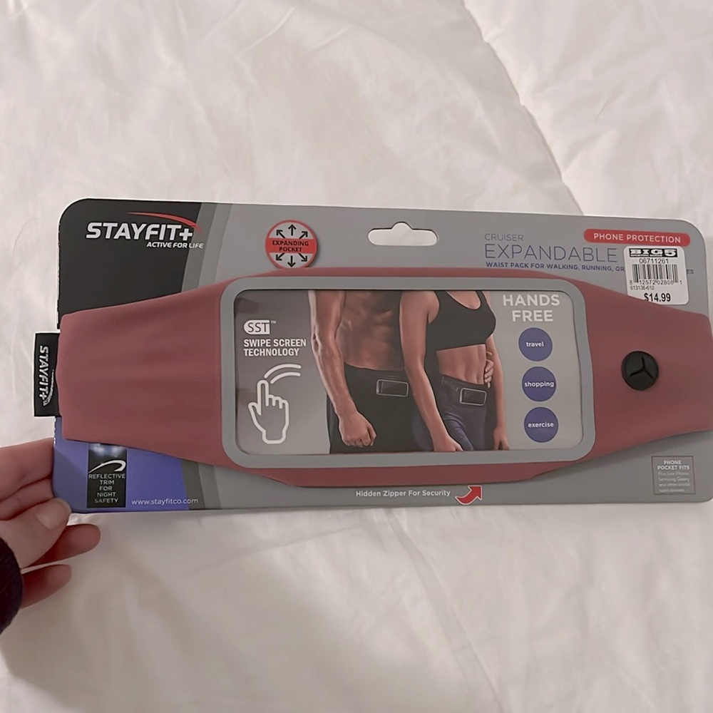 Stayfit+ expandable waist pack